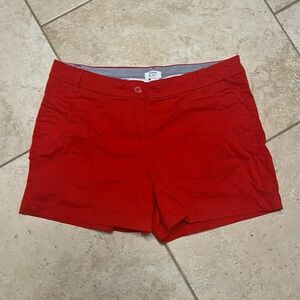 Crown & Ivy Red Shorts